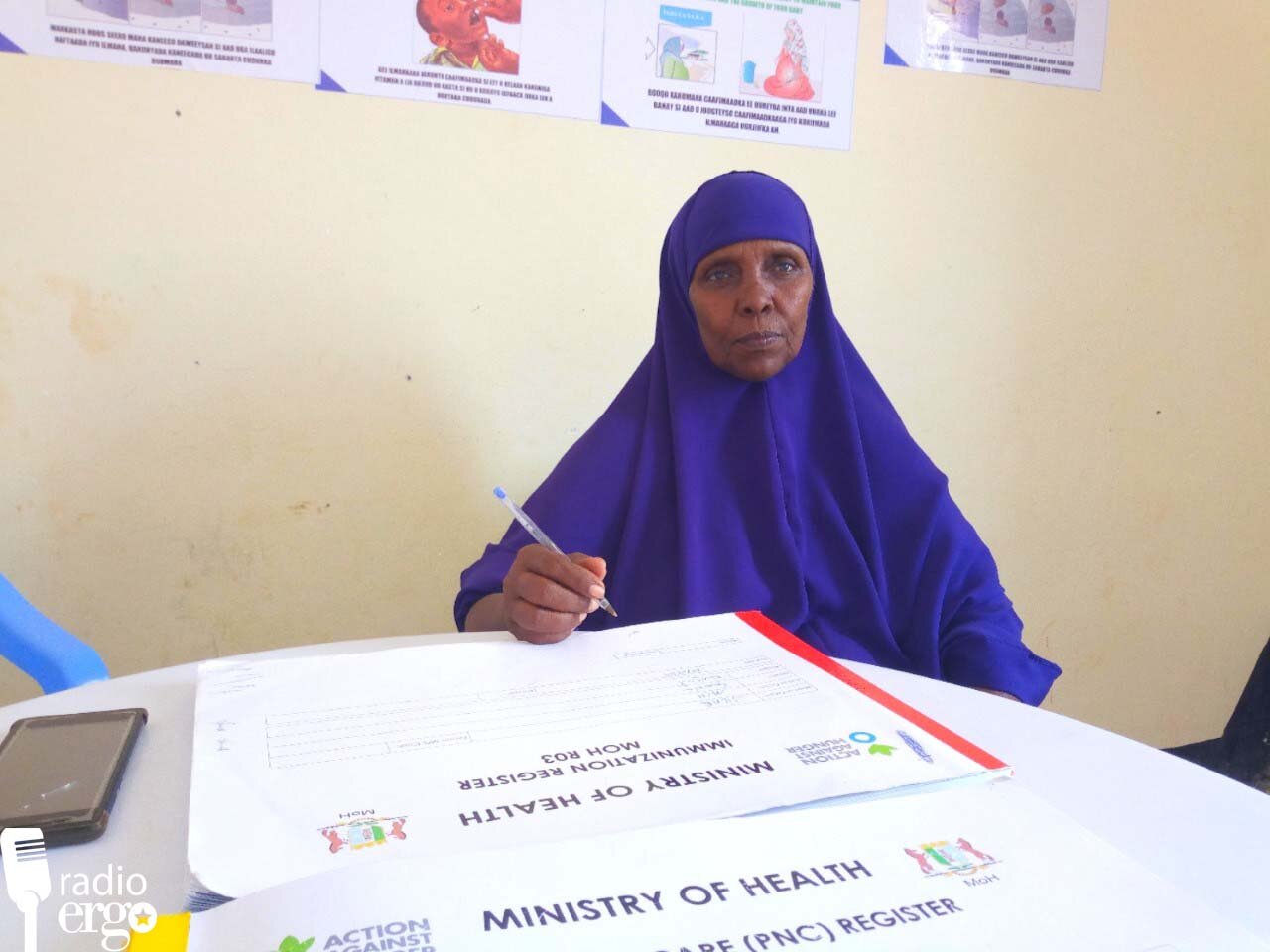 Displaced health workers provide key services in IDP camp in Garowe