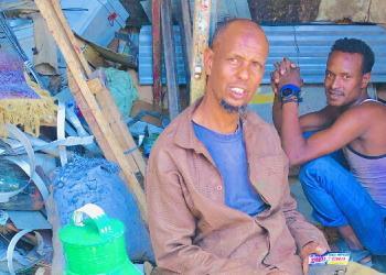 Metal workers going out of business in Burao due to economic and social changes