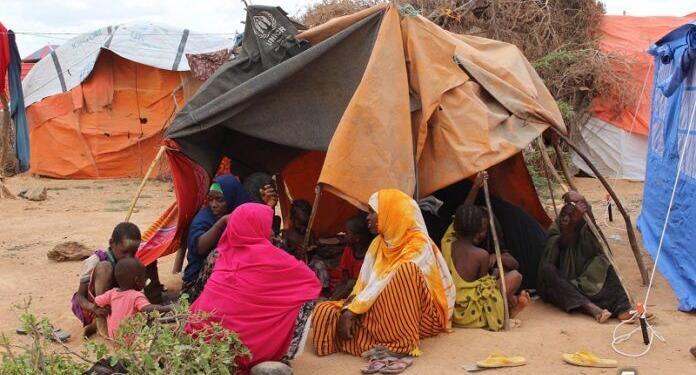 IDP families near Kismayo made homeless by destructive winds