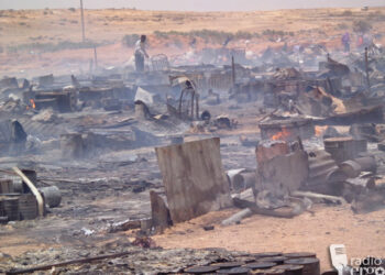 Dab kale oo burburiyay qayb ka mid ah suuqa Bakaaraha kaas oo sababay burbur dhaqaale