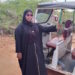 Brave woman tuk-tuk driver supports her family single-handedly in Burao