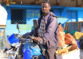 Motorbike deliveries in Mudug take off as cost-effective local transport that provides jobs