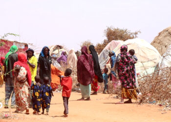 Little aid stretched thin among families in Qurdubey camp in Gedo