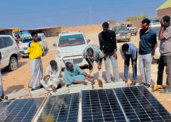 Adado mechanic gears up displaced youth for jobs in vehicle repair and solar tech
